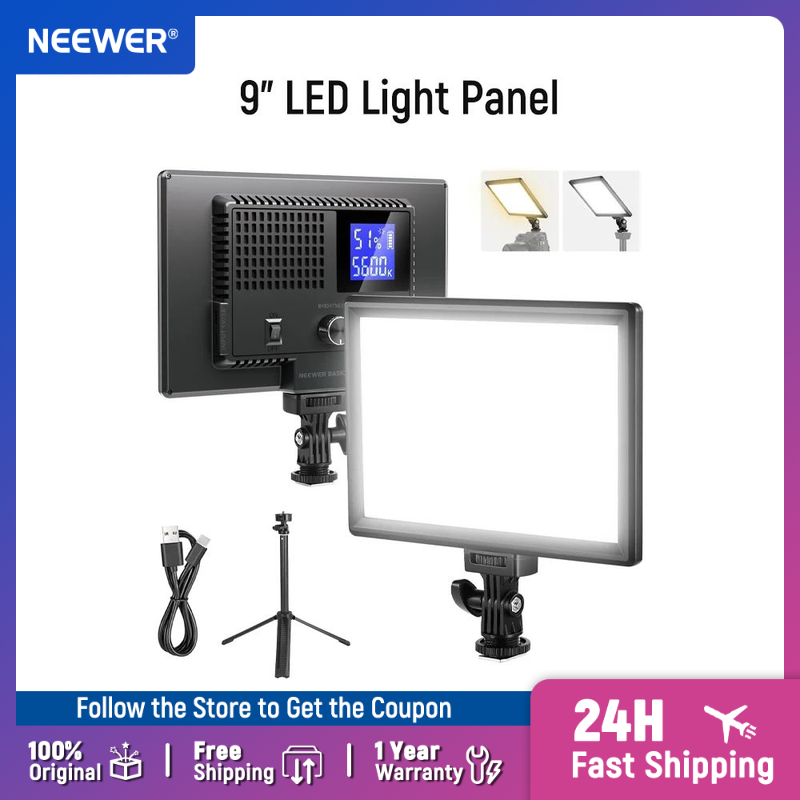 Photography Lighting Kit Neewer - Painel de Luz LED NEEWER Basics
