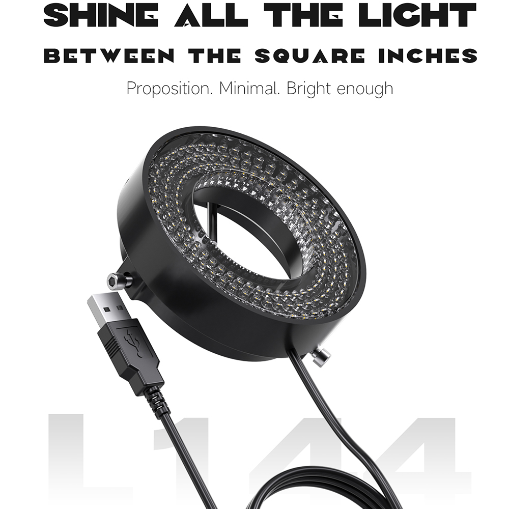 Macro Photography Led Lighting - Luz de Anel LED para Microscópio