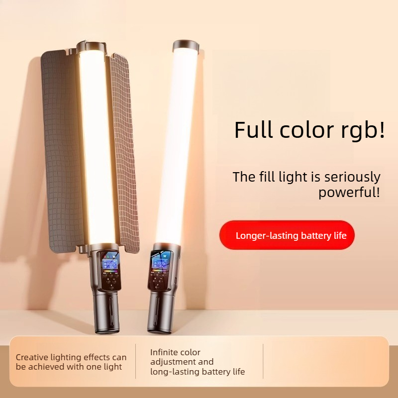 Photography Lighting For Indoor - Bastão de Luz RGB Portátil –
