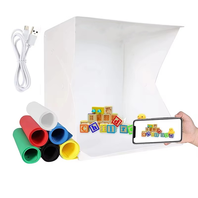 Iris Photography Led Lighting Pack - Caixa de Luz Dobrável Portátil para