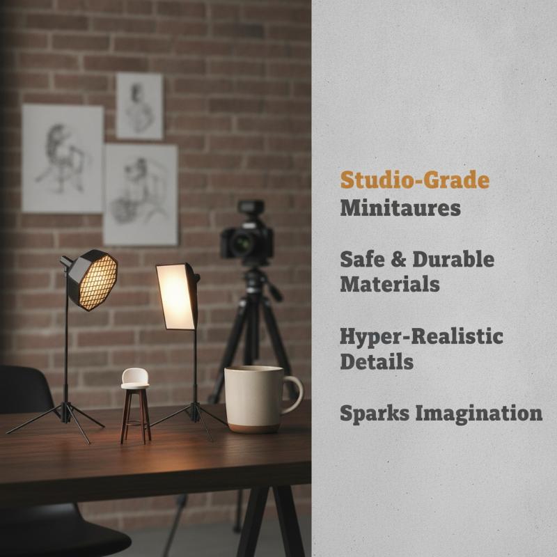 Photography Lighting Layout - Kit de Acessórios para Mini Estúdio
