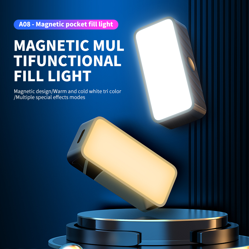 Macro Photography Led Lighting - Magnético portátil mini selfie luz de