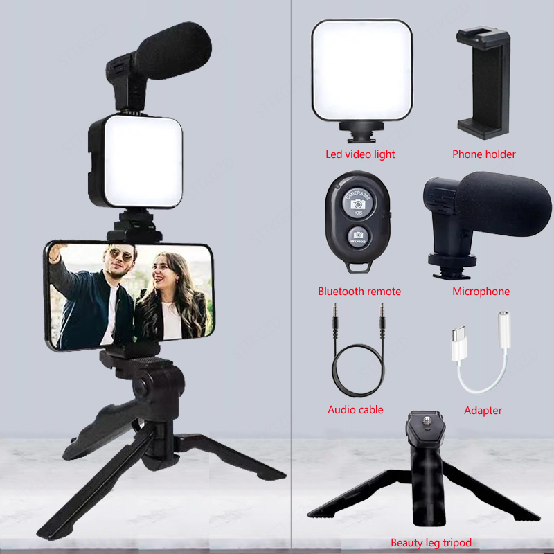 Iris Photography Led Lighting Pack - Kit de Vlogging para Smartphone AY49