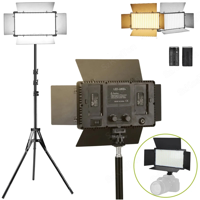 Iris Photography Led Lighting Pack - LED Photo Studio Video Light, Kit