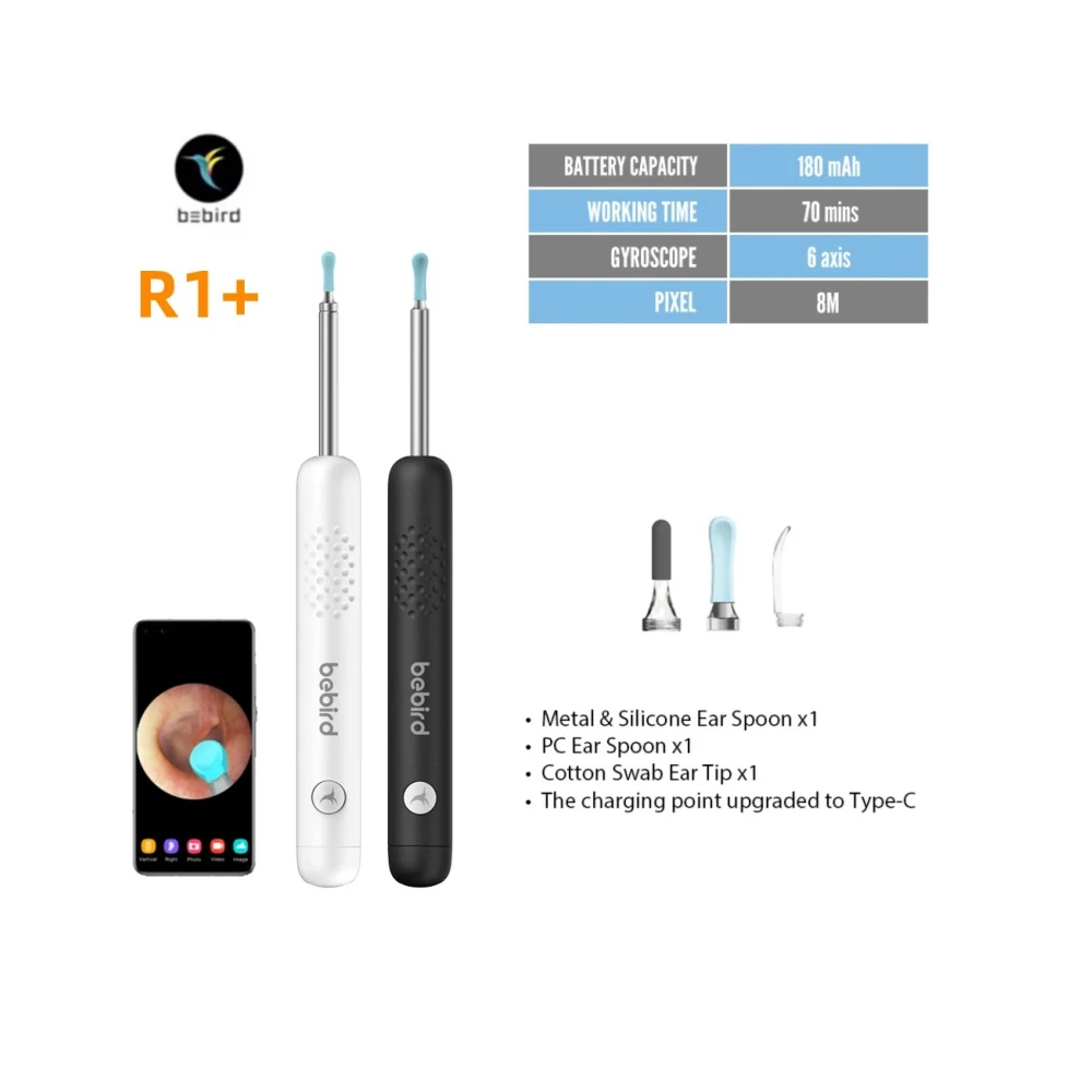 Bebird Smart Visual Ear Sticke - Iris Photography Led Lighting Pack avaliação e preço