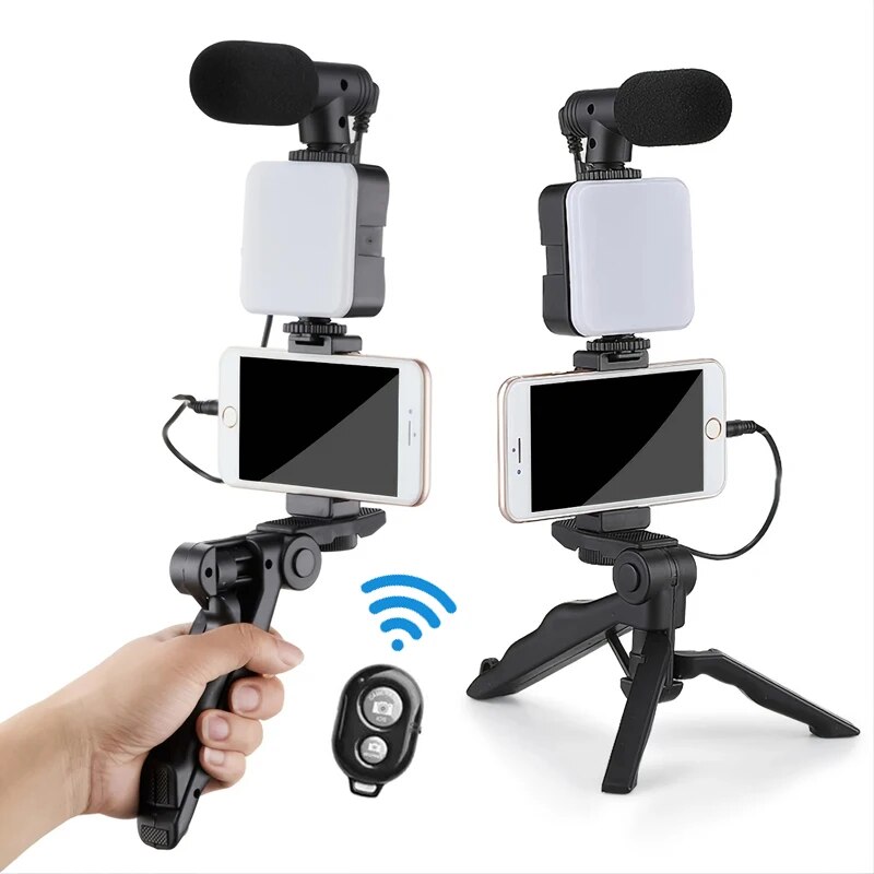 Kit de vlogging para smartphon - Iris Photography Led Lighting Pack avaliação e preço