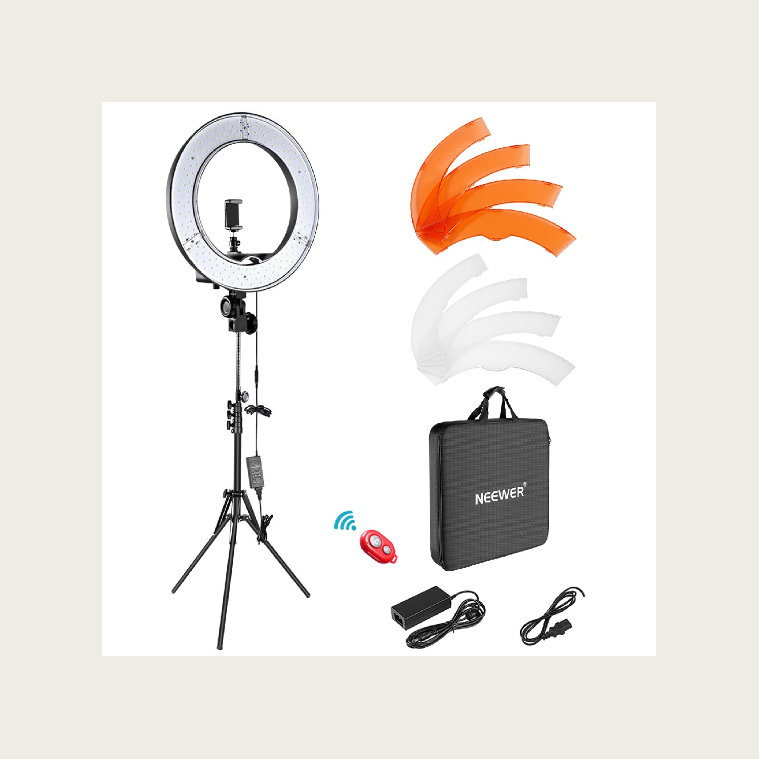 Kit de Iluminação Ring Light N - Photography Lighting Kit Neewer avaliação e preço