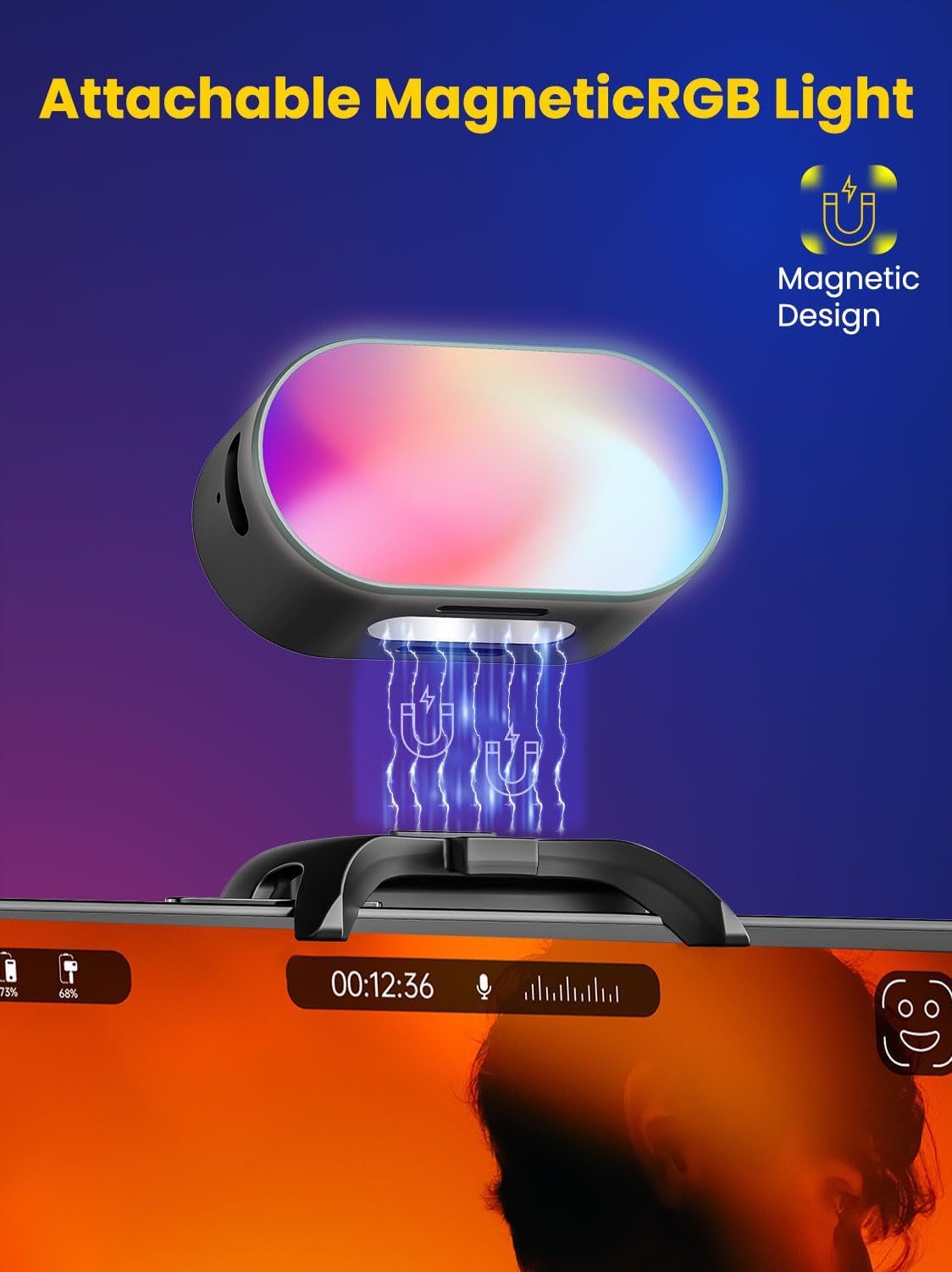 Aochuan mini rgb luz de preenc - Photography Lighting Accessories avaliação e preço
