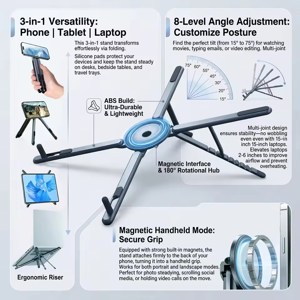 Suporte Magnético Portátil par - Stand Lighting Photography avaliação e preço