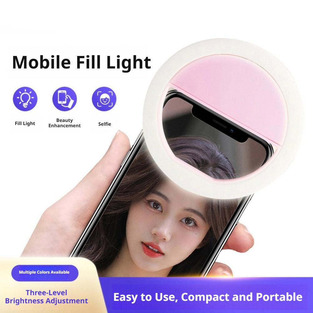 Anel de Luz para Selfie Recarr - Stand Lighting Photography avaliação e preço