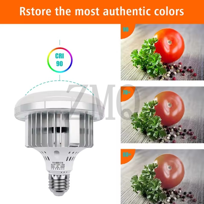 E27 85w 155w lâmpada 3200k-550 - Photography Lighting Accessories avaliação e preço