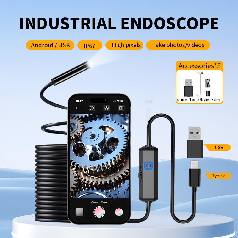 NOVO Endoscópio USB para Telef - Macro Photography Led Lighting avaliação e preço