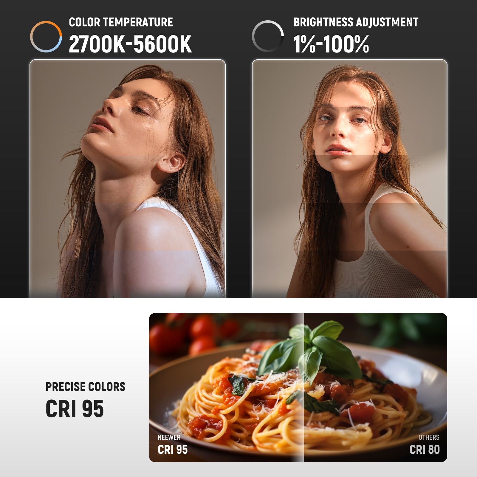 NEEWER BASICS 10W 21W Bi Color - Photography Lighting For Indoor avaliação e preço