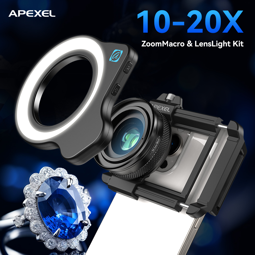 Kit de Lentes Macro Ajustáveis - Photography Lighting For Jewelry avaliação e preço