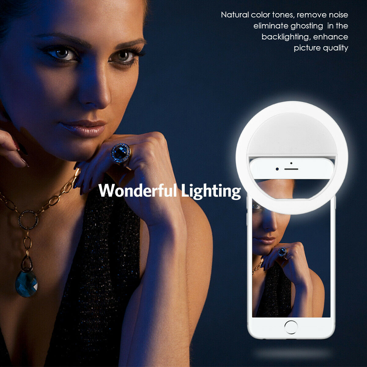 Anel de Luz LED para Selfie co - Stand Lighting Photography avaliação e preço