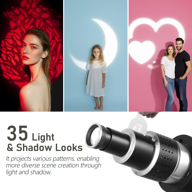 Kit Snoot Óptico Cônico para I - Iris Photography Led Lighting Pack avaliação e preço