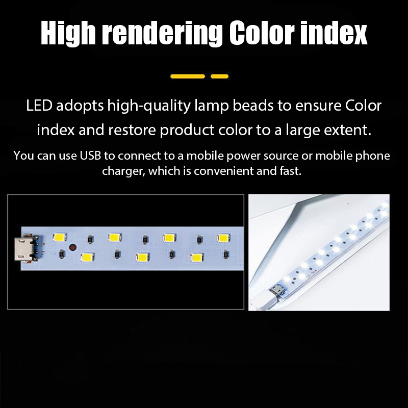 Dobrável lightbox portátil fot - Iris Photography Led Lighting Pack avaliação e preço