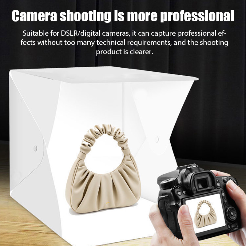 Dobrável lightbox portátil fot - Iris Photography Led Lighting Pack avaliação e preço