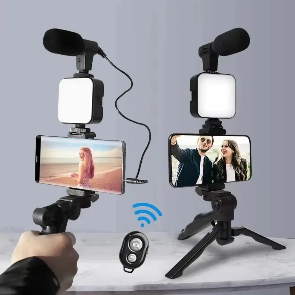Kit de vlogging para smartphon - Iris Photography Led Lighting Pack avaliação e preço
