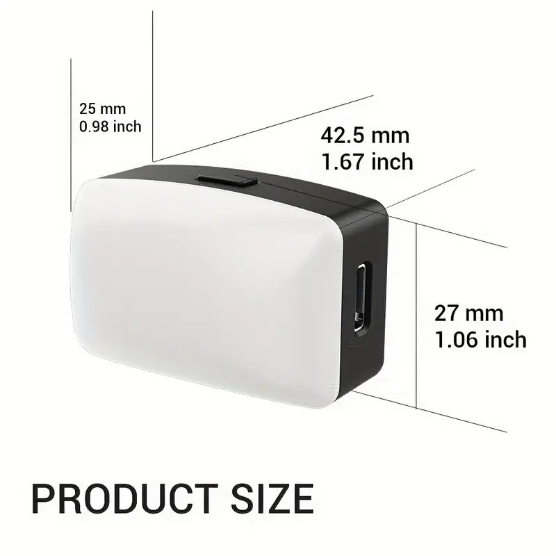 Mini magnético led selfie luz  - Stand Lighting Photography avaliação e preço
