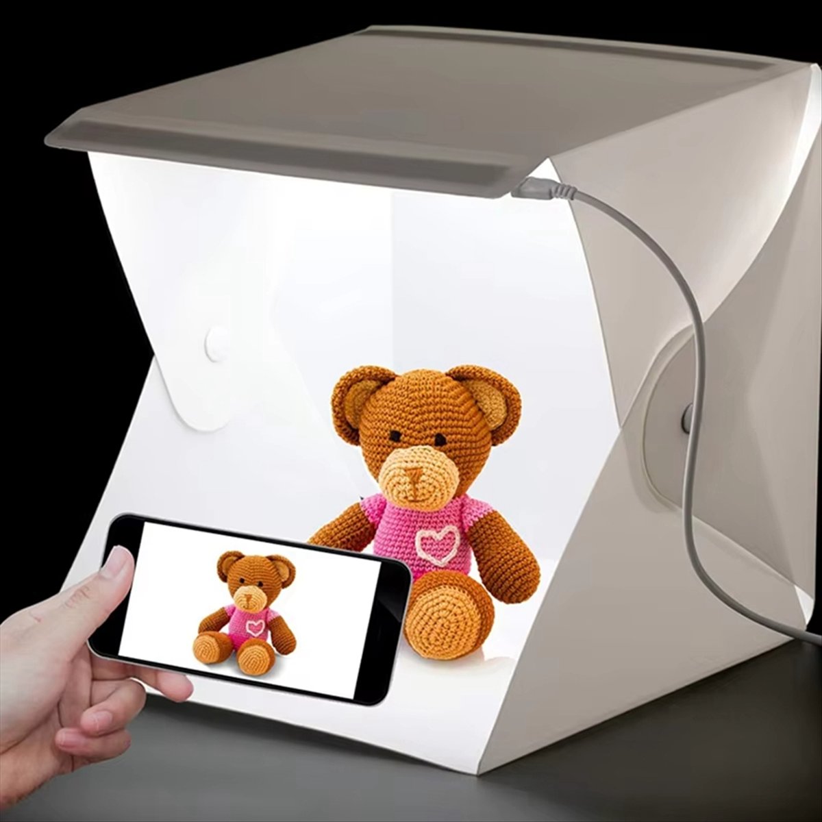 Mini Estúdio Fotográfico Dobrá - Softbox Portable Strip avaliação e preço
