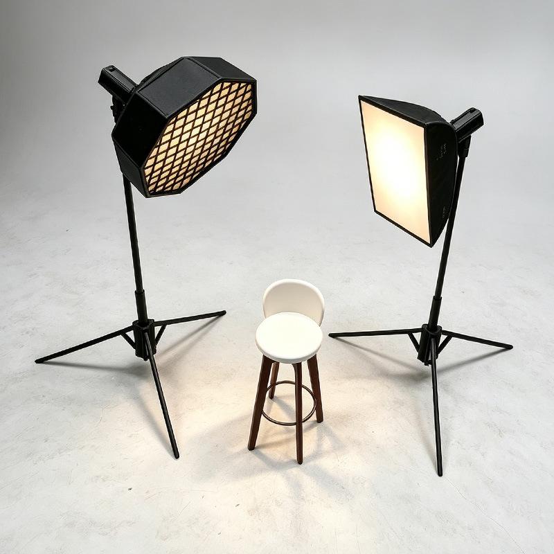 Novo! Mini tripé de estúdio 1/ - Photography Lighting Layout avaliação e preço